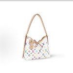 LOUIS VUITTON x Takashi Murakami  Carryall 可调节肩带系带  ⼩号  ⽩⾊